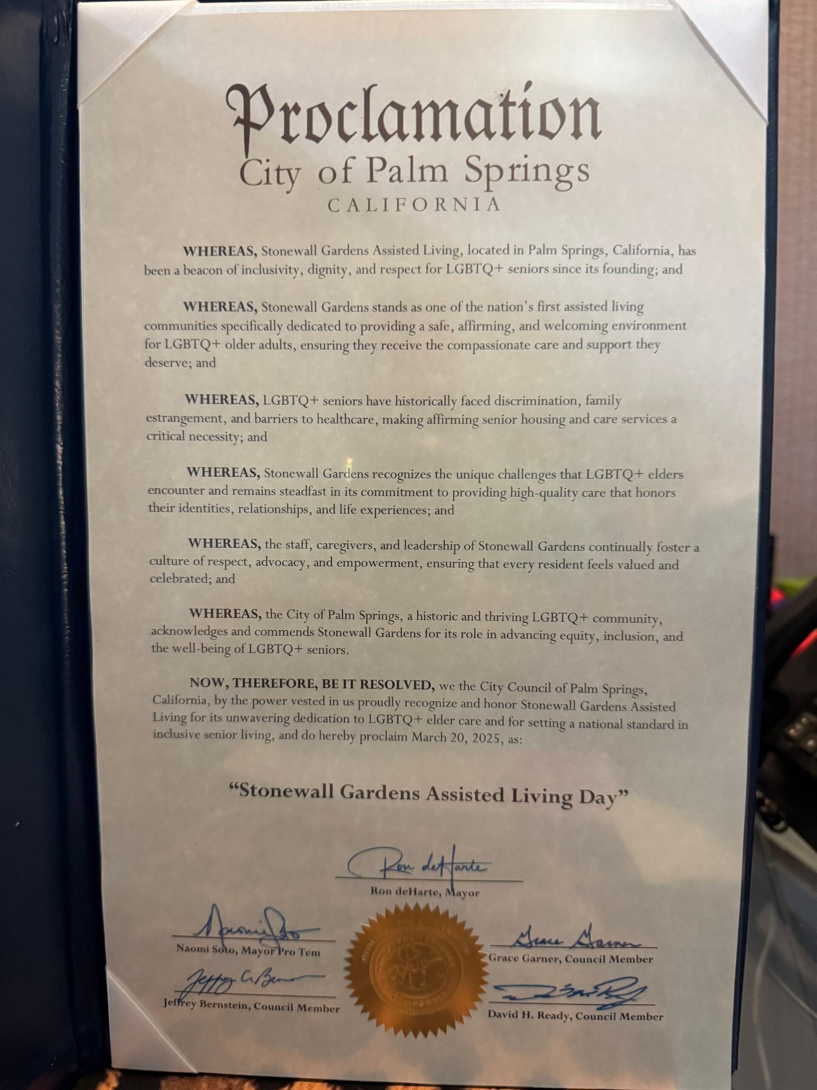 Proclamation