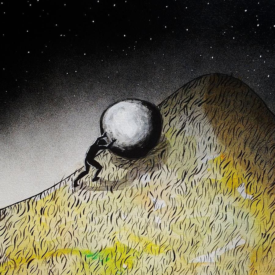 A Sisyphean Reflection