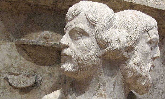 Janus, the two-faced god